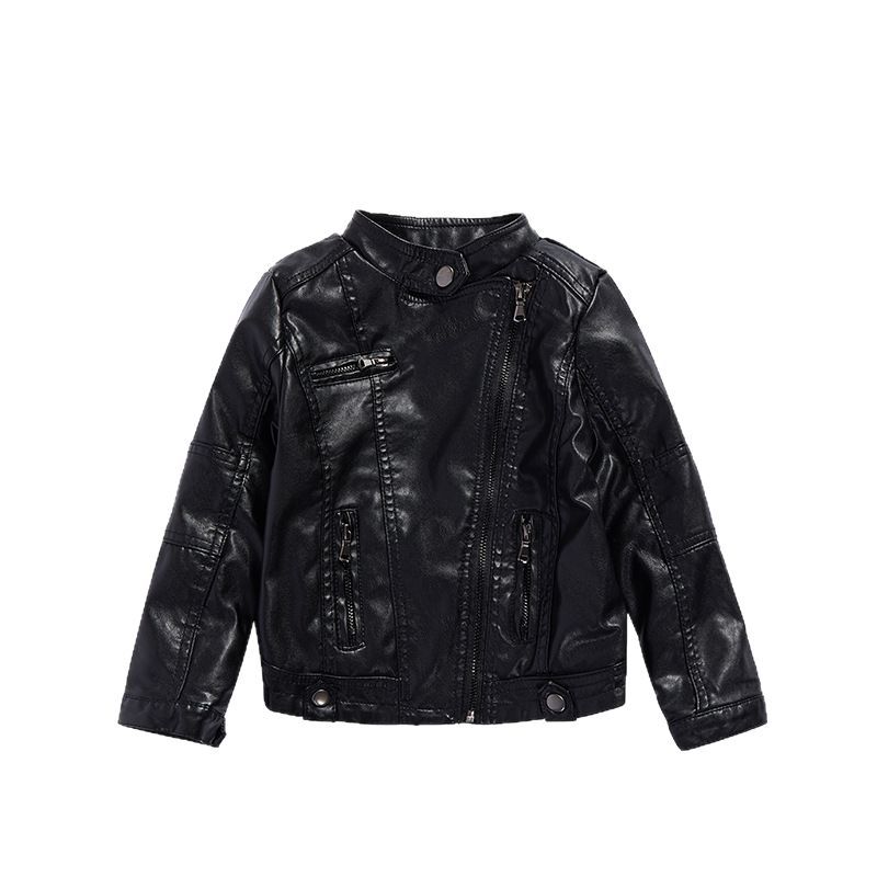 Streetwear Brand Photography - Kinderen Waterdicht Winddicht pu Jas 2-12Y