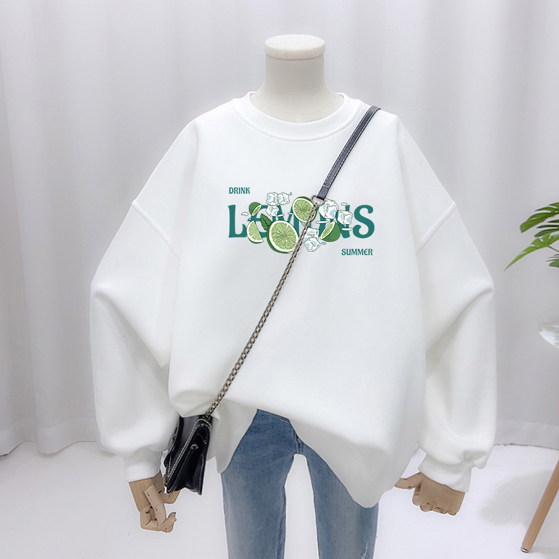 Streetwear Brand Of The Year - Plus Size damessweatshirt losse dunne lange