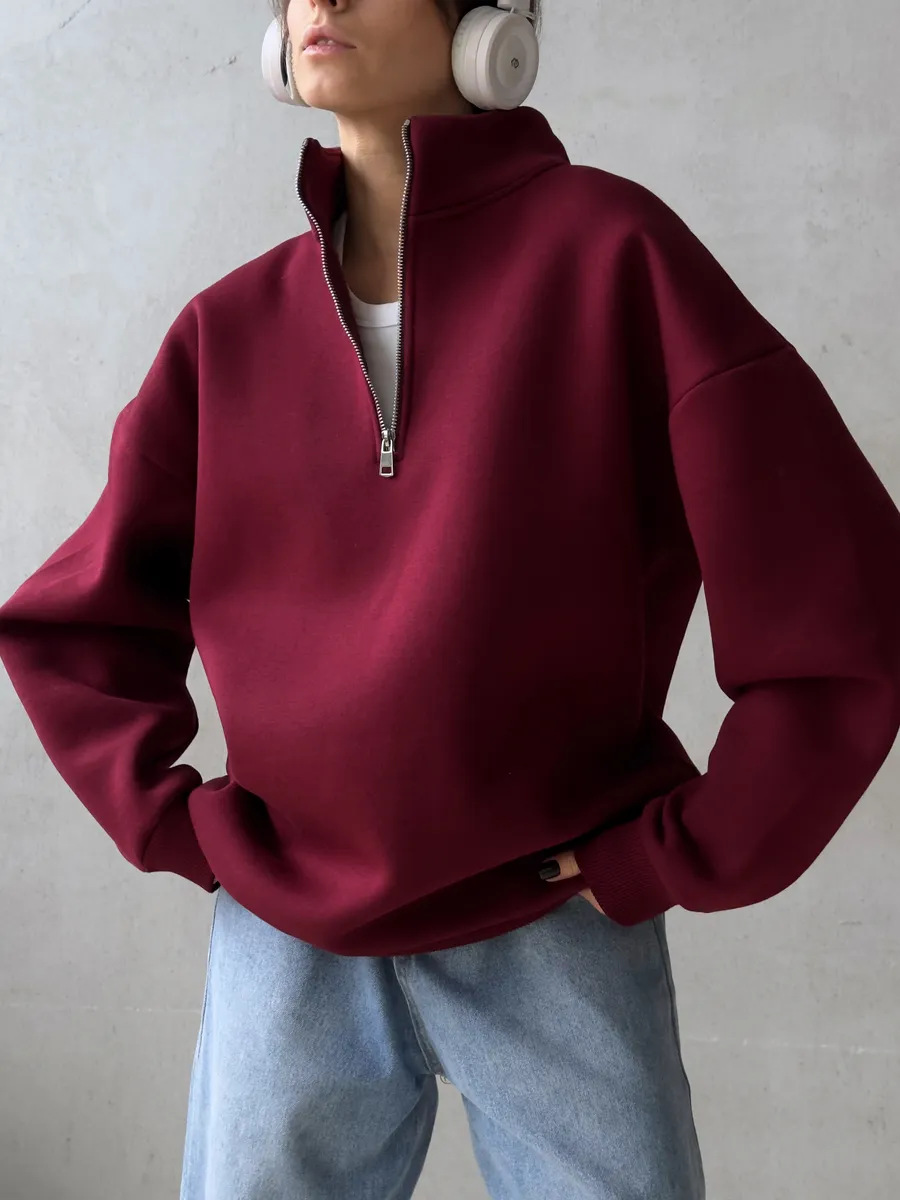 Streetwear Brand Of The Year - Amerikaanse retro half rits alfabet patch