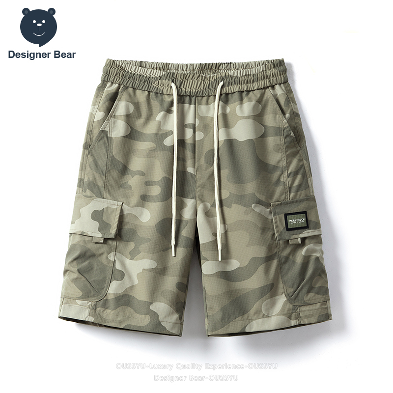 Streetwear Brand Pants - Merkkleding Zomer Cargo Camo Shorts Heren