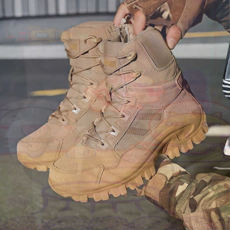Streetwear Brand Best - Tan Long Barrel Deadlift Casual Sneakers