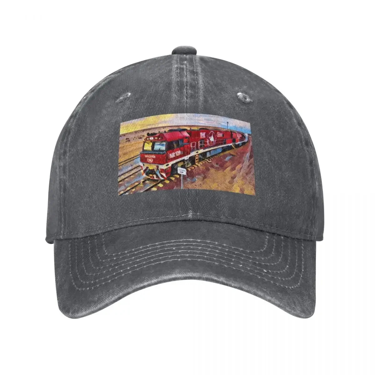 Streetwear Brand Australia - Nieuwe The Ghan Train Australia Baseball