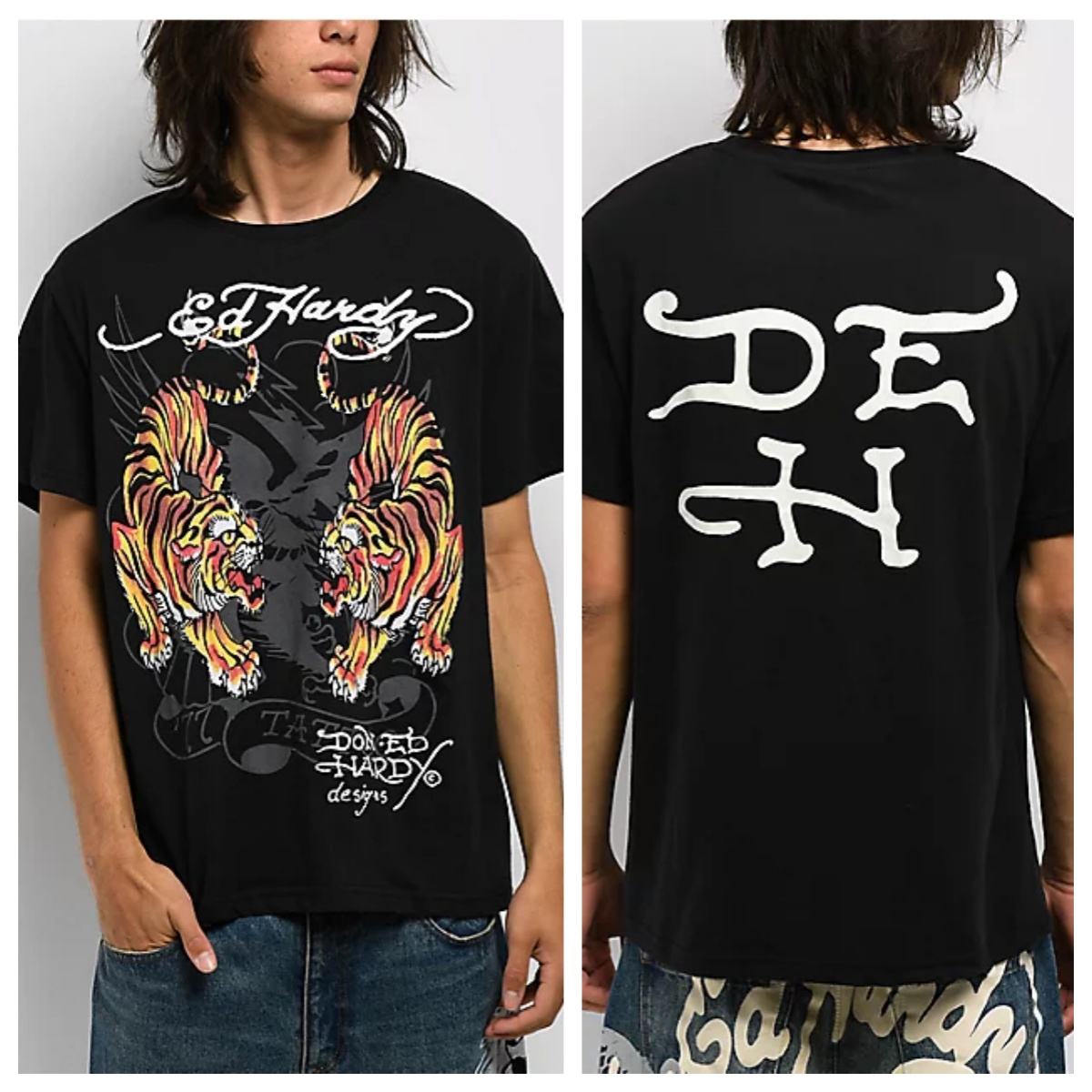 Tigers Ed Tattoo Art Street Tr - Streetwear Brand Shirts recensie en prijs