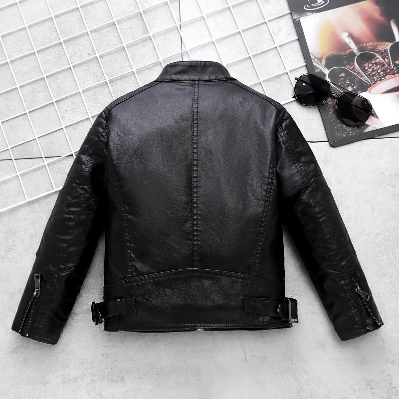 Jongens motorfiets pu leer wat - Streetwear Brand Photography recensie en prijs