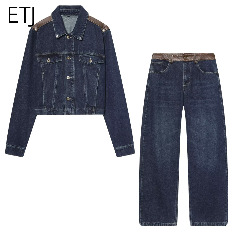 ETJ Dames Denim Jack & Jeans S - Streetwear Brand Pants recensie en prijs